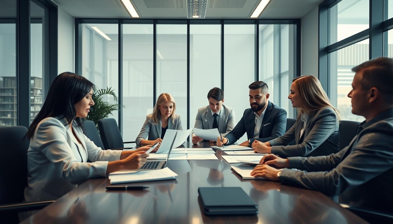 Business contract documents